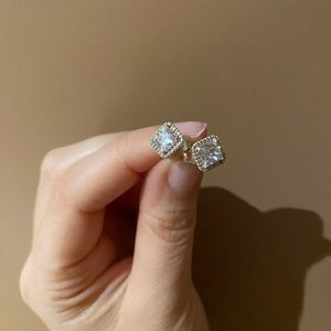 Sterling Silver Pandora Earrings